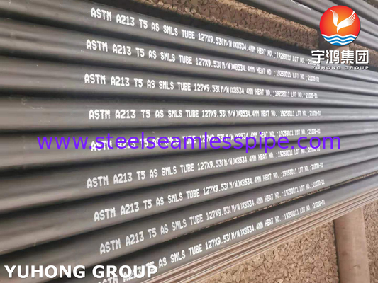 এএসটিএম এ২১৩ টি৫ বেতার সুপারহিটারের জন্য অ্যালগরি স্টিলের সিউমলেস টিউব