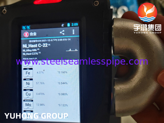 ASTM B366 C22 পাইপ এলকো সরবরাহকারী ক্ষয় প্রতিরোধী নিকেল খাদ ফিটিং