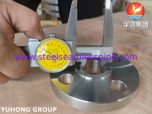 ASME SA182 F316Ti স্টেইনলেস স্টীল নোজেল ফ্ল্যাঞ্জ B165
