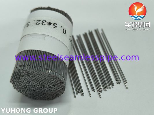25G*32.5MM মেডিকেল স্টেইনলেস স্টীল একক-গর্ত সেচ ডেন্টাল নিডেল টিউব ISO9626 SUS304