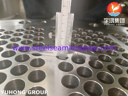 ASTM A182 F316L স্টেইনলেস স্টিল হিট এক্সচেঞ্জার টিউবশীট