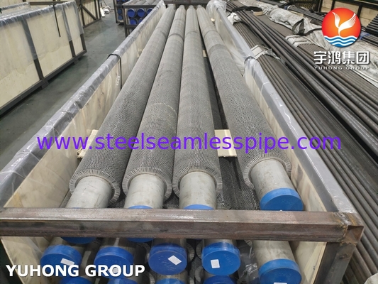 ASME SA192 কার্বন স্টিলযুক্ত করাতযুক্ত ফিন টিউব, ইকোনোমাইজার এবং তাপ পুনরুদ্ধারের জন্য CS ফিন স্ট্রিপ সহ