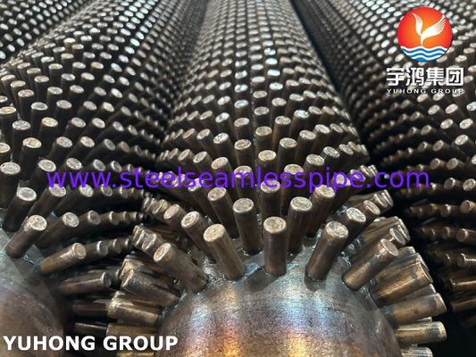 ASTM A106 GR.B কার্বন ইস্পাত স্টাডেড ফিন টিউব, ইকোনোমাইজার এবং সুপারহিটারের জন্য