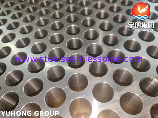 ASTM A182 F316Ti স্টেইনলেস স্টীল টিউব শীট ক্ষয় প্রতিরোধী, রাসায়নিক এবং সমুদ্রের জল ক্ষয় প্রতিরোধী