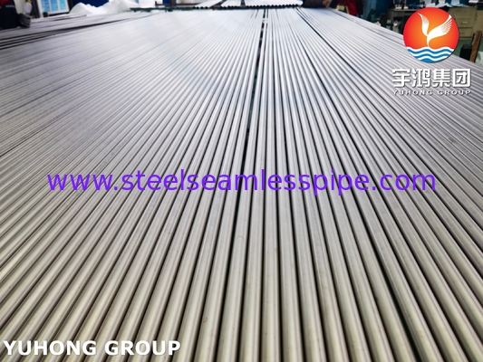 ASME SB338 UNS R50400 কন্ডেন্সার এবং তাপ বিনিময়কারীর জন্য বিজোড় টাইটানিয়াম টিউব
