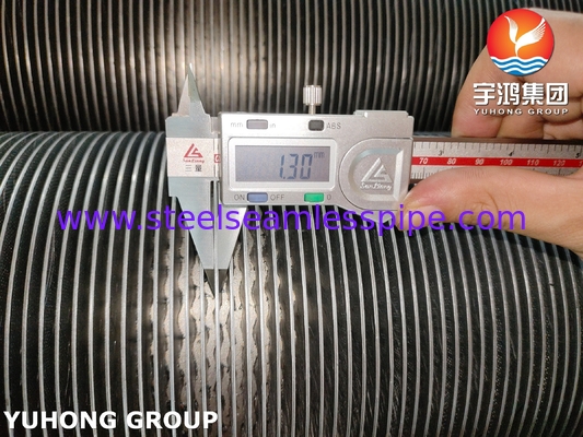 ASTM A376 TP347H HFW কঠিন ফিন টিউব তাপ বিনিময়কারীর জন্য
