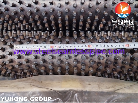 ASTM A335 Gr P5 অ্যালাে ইস্পাত স্টাডেড ফিনড টিউব রিফাইনারি হিটিং ফার্নেসের জন্য