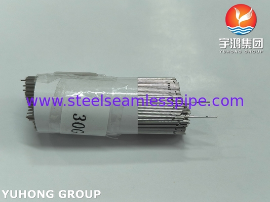 SUS304 30G ডেন্টাল রুট ক্যানাল ইরিগেশন সূঁচ টিউব, ডাবল সাইড ভেন্টেড টিপ