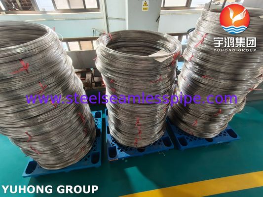 ISO9626 AISI304 1.4301 চিকিৎসা বিষয়ক সূঁচের জন্য স্টেইনলেস স্টিলের কৈশিক নল