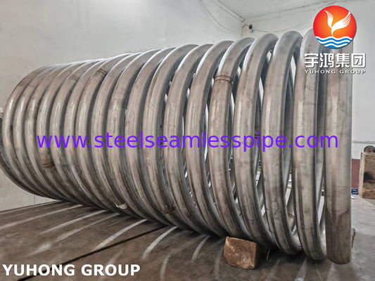 ASTM A269 TP304 / 304L স্টেইনলেস স্টিল হিটিং এবং কুলিং কয়েল, কয়েল টিউবিং