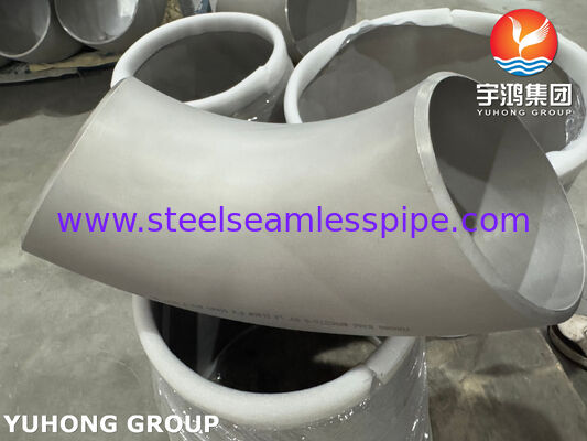 ASTM B366 WPHC276 / UNS N10276 BW পাইপ ফিটিং Hastelloy C276 Elbow 45 ডিগ্রী 90 ডিগ্রী