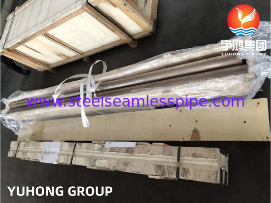 ASTM B466 C70600 সীমলেস কপার নিকেল ৯০/১০ পাইপ সমুদ্রের জলের প্রয়োগের জন্য ক্ষয়-প্রতিরোধী