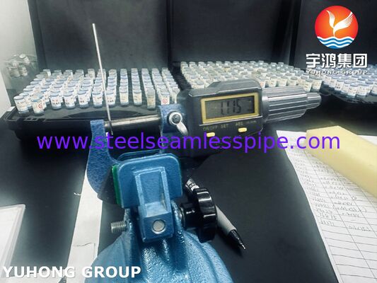 SUS304 X5CrNi18-9 মেডিকেল গ্রেড স্টেইনলেস স্টিল ক্যাপিলারি টিউব সার্জিক্যাল ডিভাইসের জন্য