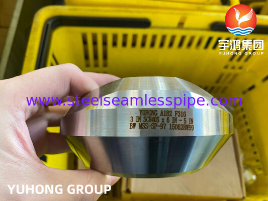 ASTM A182 F316/F316L স্টেইনলেস স্টীল ফিটিং ওয়েলডোলেট BW MSS-SP-97