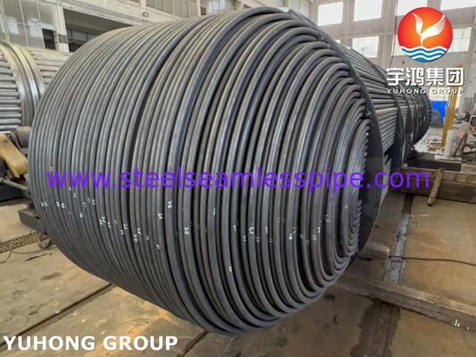 কার্বন ইস্পাত তাপ এক্সচেঞ্জার টিউব বান্ডেল ASME SA179 টিউব এবং SA266 Gr.2 টিউব শীট ASME কোড নির্মাণের জন্য