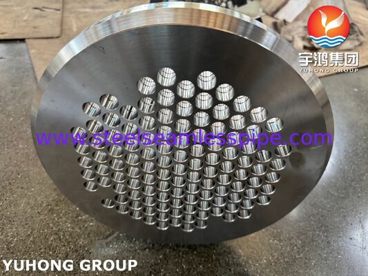 আক্রমণাত্মক পরিষেবা হিট এক্সচেঞ্জারের জন্য ASME SA789 এবং SA182 F53 নির্মাণ সহ সুপার ডুপ্লেক্স স্টেইনলেস স্টিল S32750 U-বাঁক টিউব বান্ডিল