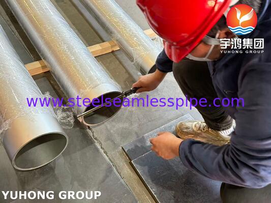 ASTM B619 UNS N10276 C276 শিল্পগত ক্ষয় জন্য ঢালাই পাইপ