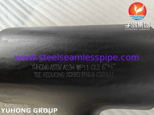 রাসায়নিক শিল্পের জন্য ASTM A234 WP11 CL2 অ্যালাে স্টিল ফিটিং বাটোয়েল্ড