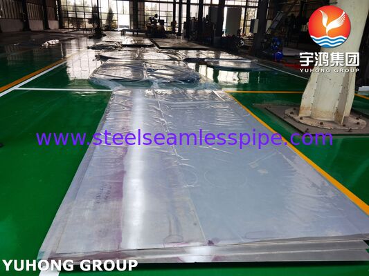 টাইটানিয়াম স্টিল ক্ল্যাড প্লেট ক্ল্যাডিং পার্টস SA516 Gr 70 Gr.2 বিস্ফোরক কম্পোজিট সহ