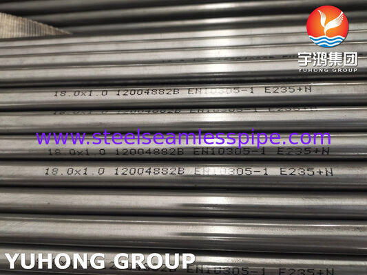 EN10305-1 E235 যথার্থ সিস্টেমগুলির জন্য স্ট্যান্ডার্ডাইজড উজ্জ্বল কোল্ড টানা টিউব
