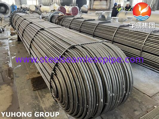 তাপ এক্সচেঞ্জার টিউব বান্ডেল SA350 LF2 CL1 টিউব শীট SA334 Gr.6 U Bend Tube
