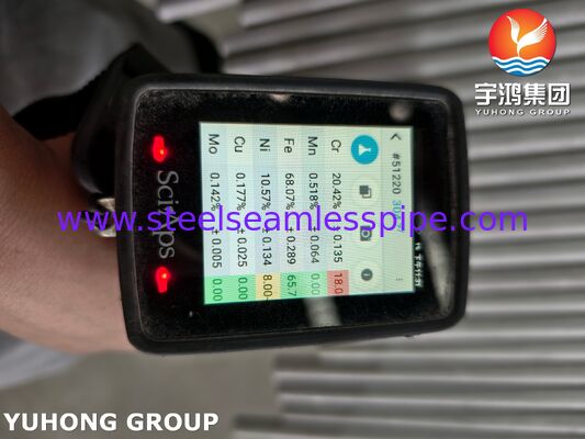 ASTM A312 UNS S30815 বিজোড় ইস্পাত পাইপ উচ্চ তাপমাত্রা এবং জারণ প্রতিরোধী তাপ বিনিময়কারী ও চুল্লী অ্যাপ্লিকেশনগুলির জন্য