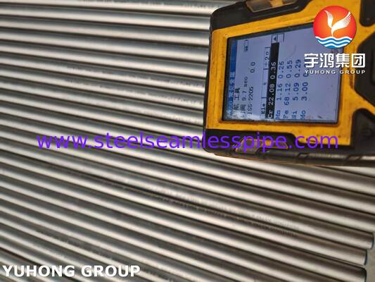 তেল গ্যাস শিল্পের জন্য ASTM A790 S32205 ডুপ্লেক্স স্টেইনলেস স্টিল পাইপ