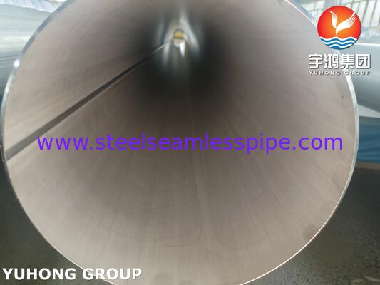ASTM A358 TP316L স্টেইনলেস স্টিল ওয়েল্ড করা পাইপ, অ্যাসিডে পরিষ্কার ও তাপ শোধন করা