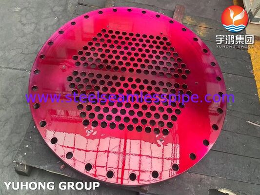 ASME SA240 SS304 স্টেইনলেস স্টীল স্টেশনারি টিউব শীট জন্য তাপ এক্সচেঞ্জার