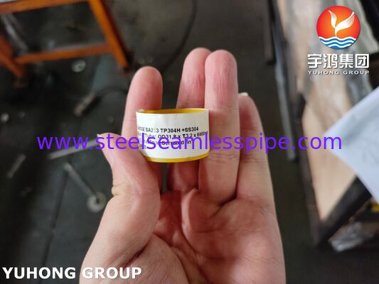 উচ্চ ফ্রিকোয়েন্সি ঝালাই Serrated Fined টিউব TP304H বেস / SS304 Fin