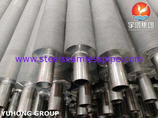 EN 10217-7 1.4301 এয়ার কুলারগুলির জন্য এক্সট্রুডেড ফিন টিউব তাপ পুনরুদ্ধার