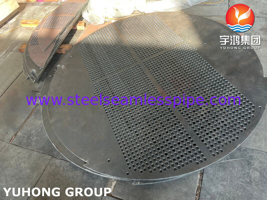 কার্বন ইস্পাত Baffle প্লেট সমর্থন প্লেট ASME SA516 GR 70 জন্য তাপ এক্সচেঞ্জার