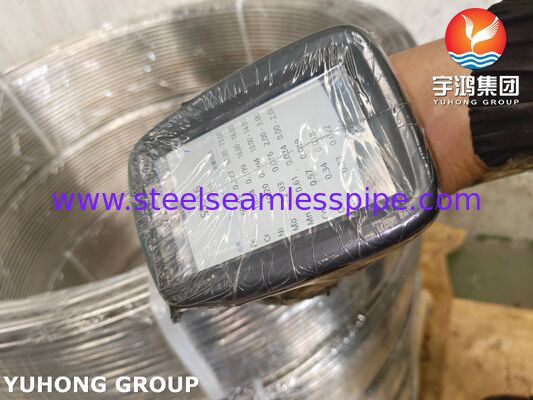 এএসটিএম এ২৬৯ টিপি৩১৬এল স্টেইনলেস স্টীল ব্রাইট অ্যানিলড রোলড টিউব ফর ইন্ডাস্ট্রিয়াল ফ্লুইড অ্যাপ্লিকেশন