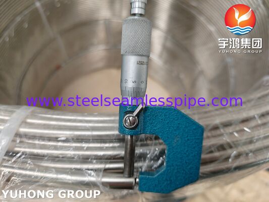 এএসটিএম এ২৬৯ টিপি৩১৬এল স্টেইনলেস স্টীল ব্রাইট অ্যানিলড রোলড টিউব ফর ইন্ডাস্ট্রিয়াল ফ্লুইড অ্যাপ্লিকেশন