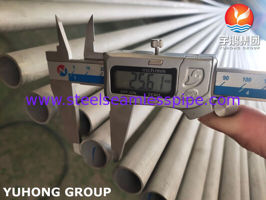 এএসটিএম A789 S31803 & S32205 শিল্প ক্ষেত্রের জন্য দ্বৈত স্টেইনলেস স্টীল seamless welded টিউব