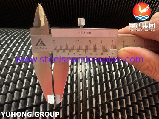 A335 P22 HRSG এবং তাপ পুনরুদ্ধার সিস্টেমের জন্য সিএস ফিনস সহ Serrated Fined টিউব