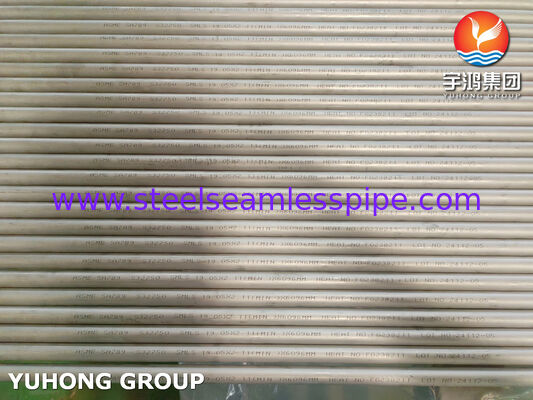 এএসটিএম এ৭৮৯ এস৩২৭৫০ সুপার ডুপ্লেক্স স্টেইনলেস স্টীল উচ্চ ক্ষয় এবং উচ্চ চাপ পরিষেবা জন্য বিজোড় / ঝালাই টিউব