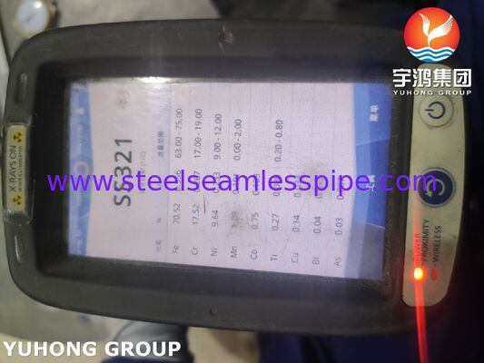 এএসটিএম এ৪০৩ ডব্লিউপি৩২১-এস ১৮০ ডিগ্রি এলবো রেইনলেস স্টীল পাইপ ফিটিং