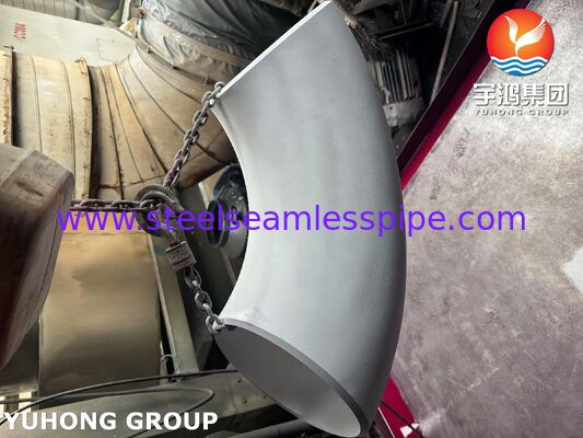 ASTM A403 WP304-S BW কনুই, শিল্প পাইপলাইন সিস্টেমের জন্য উচ্চ ক্ষয় প্রতিরোধ ক্ষমতা সম্পন্ন স্টেইনলেস স্টিল বাট ওয়েল্ড কনুই