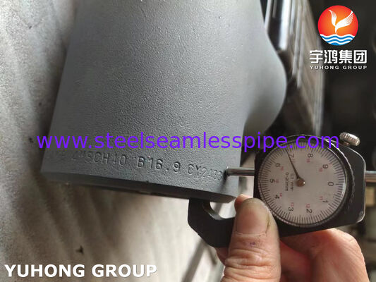 তেল, গ্যাস এবং জল পাইপলাইন সিস্টেমের জন্য ASTM A234 WPB টি, উচ্চ শক্তি কার্বন ইস্পাত বাট ওয়েল্ড টি