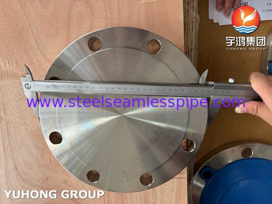 ASME SA182 F304 অস্টেনিটিক স্টেইনলেস স্টিল ফোর্জড ফ্ল্যাঞ্জ শিল্প পাইপলাইন সিস্টেমের জন্য ASME B16.5 স্ট্যান্ডার্ডের সাথে সঙ্গতিপূর্ণ