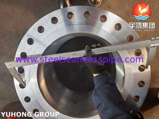 শিল্প পাইপলাইন সিস্টেমের জন্য ASME SA105 / SA105N কার্বন স্টিল ফোর্জড ফ্ল্যাঞ্জ