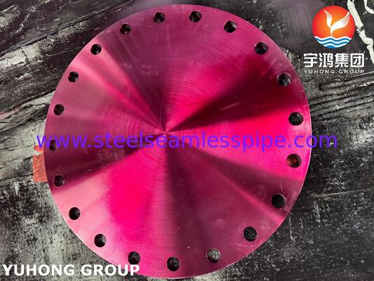 ASTM A182 F55 সুপার ডুপ্লেক্স স্টেইনলেস স্টীল ব্লাইন্ড ফ্ল্যাঞ্জ সহ উচ্চতর মুখ 150 থেকে 1500 শ্রেণি