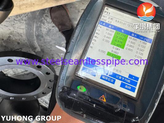 ASTM A182 F11 WN RF ফ্ল্যাঞ্জ, ক্রোম মলিবডেনাম অ্যালোয় কাঠামোগত ওয়েড নেক উত্থাপিত মুখ ফ্ল্যাঞ্জ