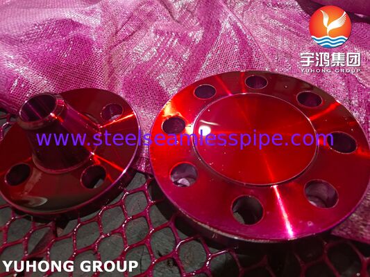 ASTM B564 N04400 ফ্ল্যাঞ্জ, মনল ৪০০ নিকেল-কপার অ্যালয় ফোর্জড ফ্ল্যাঞ্জ ক্ষয় প্রতিরোধের জন্য