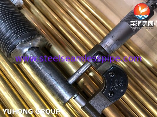 এএসটিএম এ১৭৯ এল-টাইপ ফিন সিউমলেস (এসএমএলএস) টিউব, উচ্চ দক্ষতা তাপ বিনিময় নিম্ন কার্বন ইস্পাত ফিন টিউব