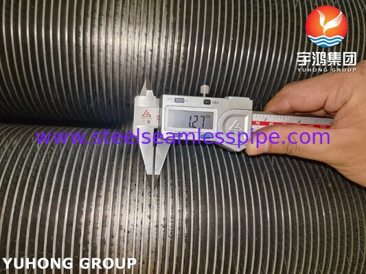 এএসটিএম এ৩৭৬ টিপি৩৪৭এইচ ফিন টিউব সিএস, উচ্চ তাপমাত্রা প্রতিরোধী কম্পোজিট ফিন টিউব (সিএস বেস + টিপি৩৪৭এইচ ফিন)