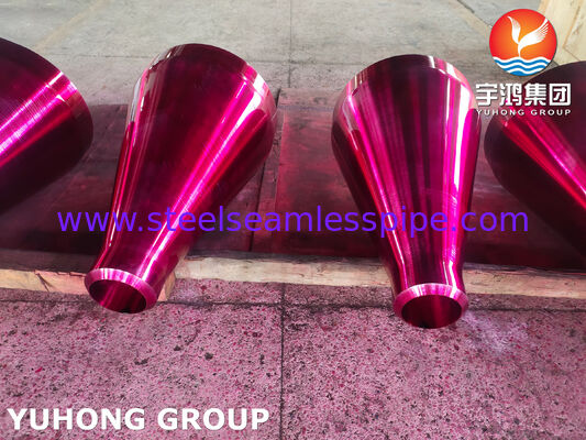 ASTM B564 UNS NO8811 CON REDUCER, পেট্রোকেমিক্যাল ও ক্রায়োজেনিক শিল্পের জন্য কাঠের নিকেল-আয়রন-ক্রোমিয়াম খাদ কনসেন্ট্রিক রিডাক্টর