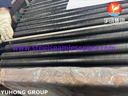 A179 / AL1060 দক্ষ তাপ এক্সচেঞ্জার এবং বয়লারের জন্য ঘূর্ণিত ফিনড টিউব