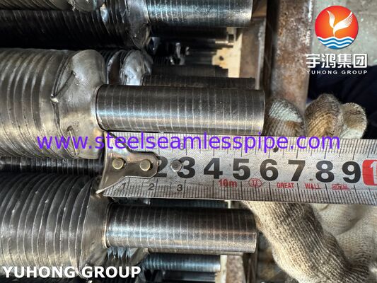 A179 / AL1060 দক্ষ তাপ এক্সচেঞ্জার এবং বয়লারের জন্য ঘূর্ণিত ফিনড টিউব